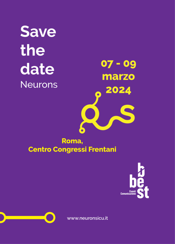 Neurons 2024 Roma 7 9 Marzo 2024   Save The Date Neurons 736x1024 