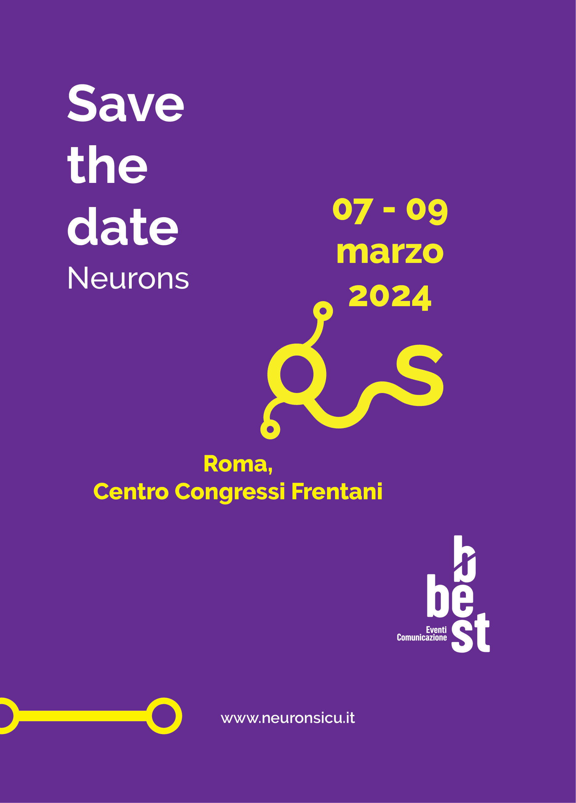 Neurons 2024 Roma 7 9 Marzo 2024   Save The Date Neurons 